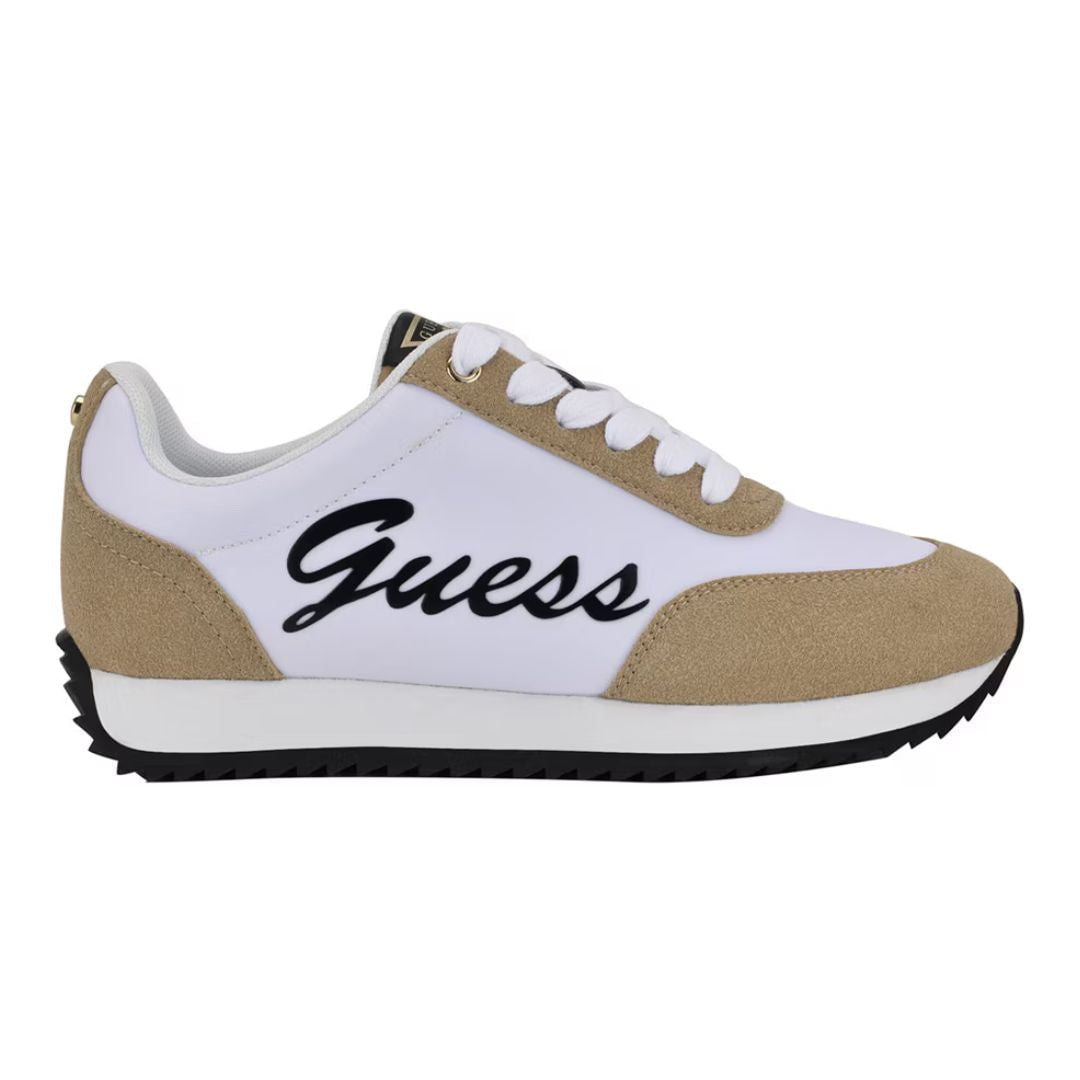 GUESS Ferna Sneakers Women - WHTBEG - White/ Beige / 36