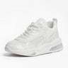 GUESS Fever Perforated Sneaker Women - WHT - White / 35 - Shoes