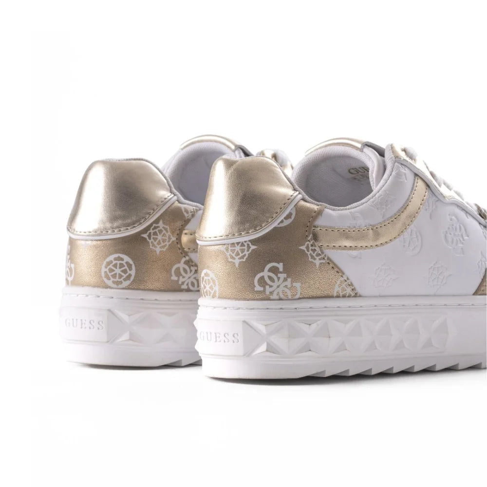 GUESS Fiena Sneaker Women - WHTGOLD - Shoes