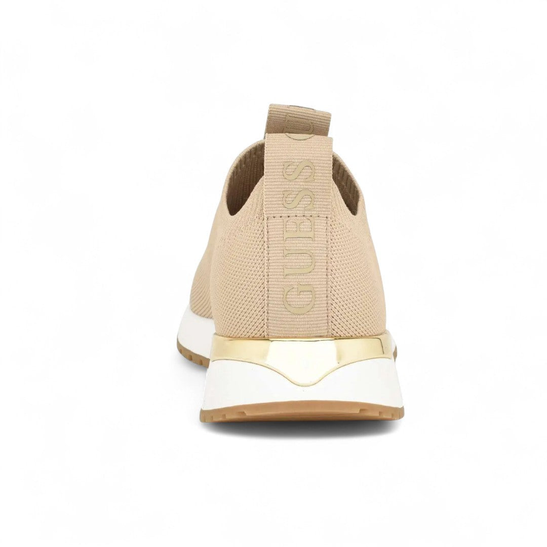 GUESS Flavia Knit Slip-On Sneakers Women - BEG