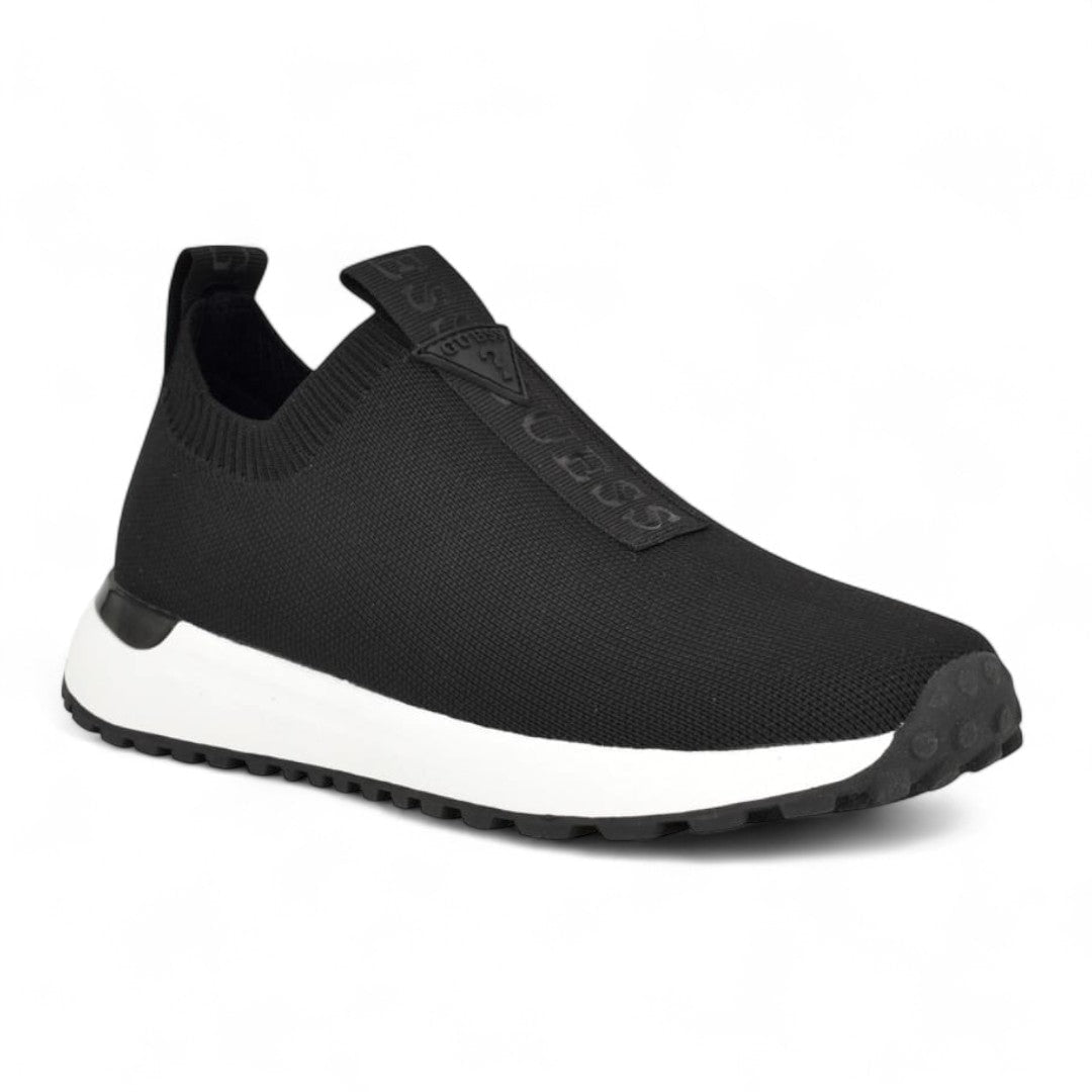GUESS Flavia Knit Slip-On Sneakers Women - BLK - Black / 35