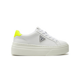 GUESS FLGAMA ELE12 White Sneakers - WHT - White / 37