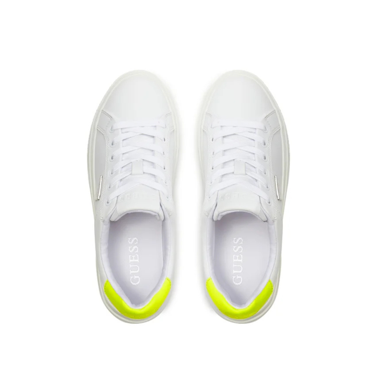 GUESS FLGAMA ELE12 White Sneakers - WHT