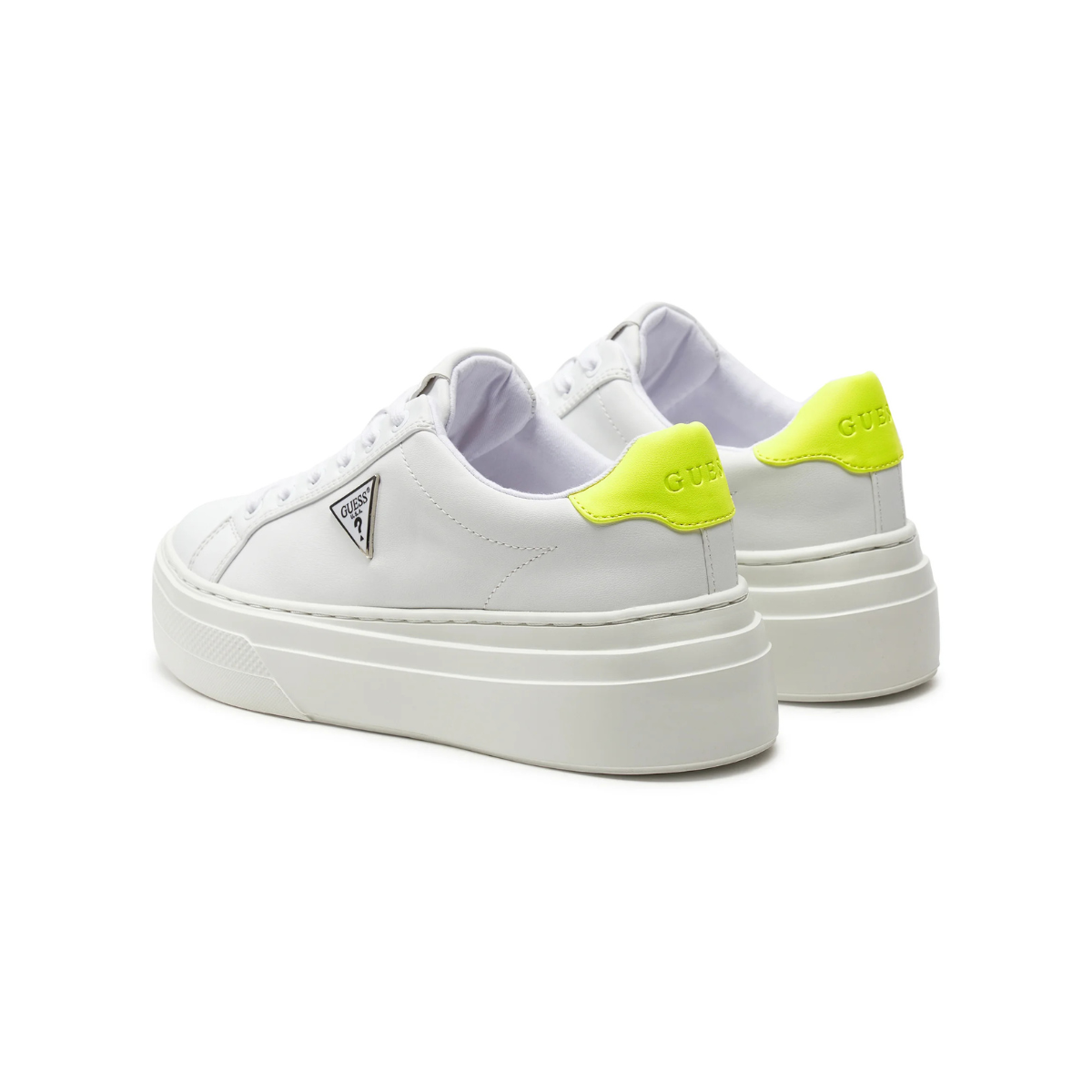 GUESS FLGAMA ELE12 White Sneakers - WHT