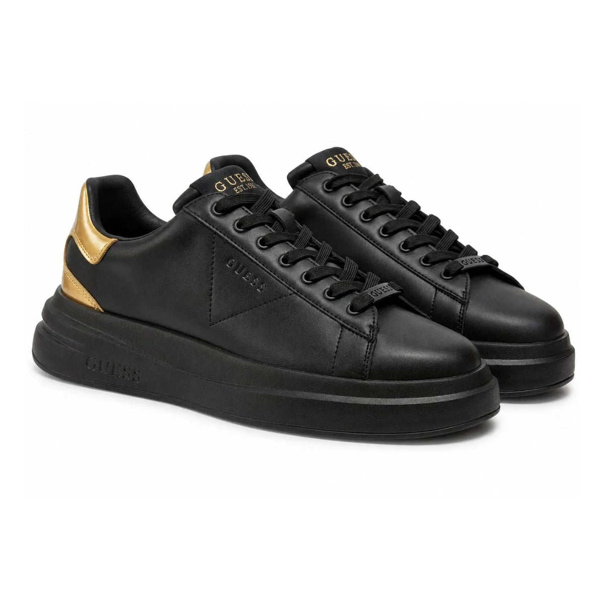 GUESS FMTLBA LEL12 Sneakers Men - BLKGLD - Black-Gold / 40