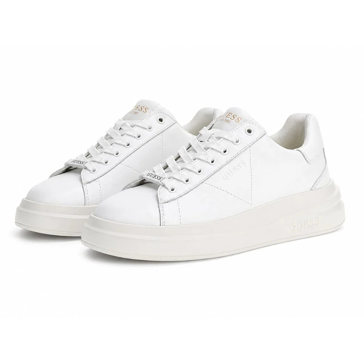 GUESS FMTLBA LEL12 Sneakers Men - WHT - White / 40