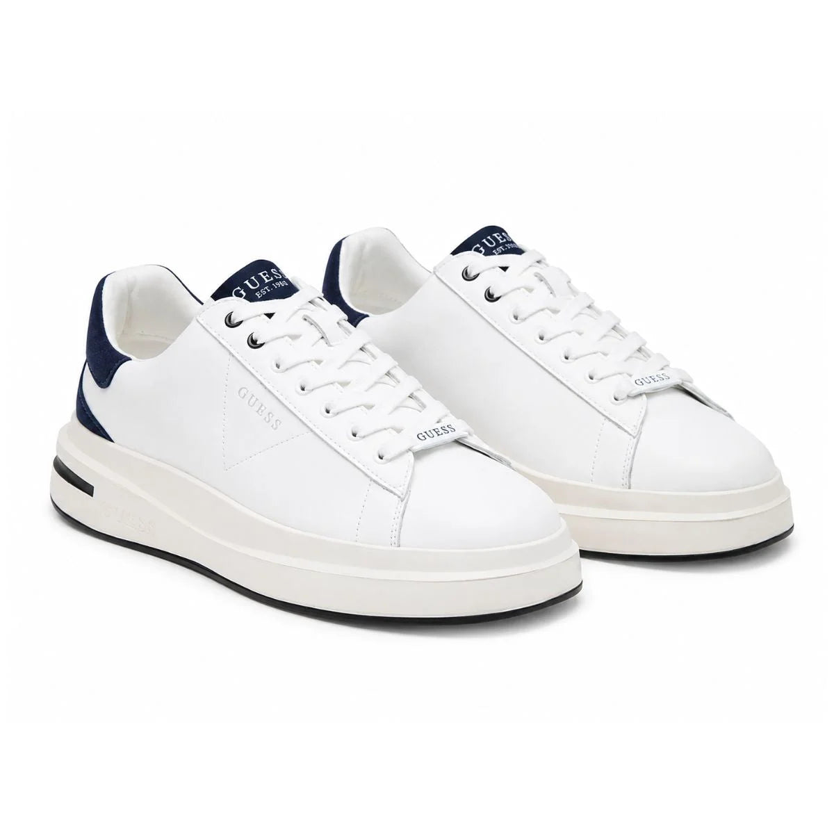 GUESS FMTLBA LEL12 Sneakers Men - WHTNVY - White / 40
