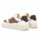GUESS Casual Lace up Low Top Sneakers Men - WHT