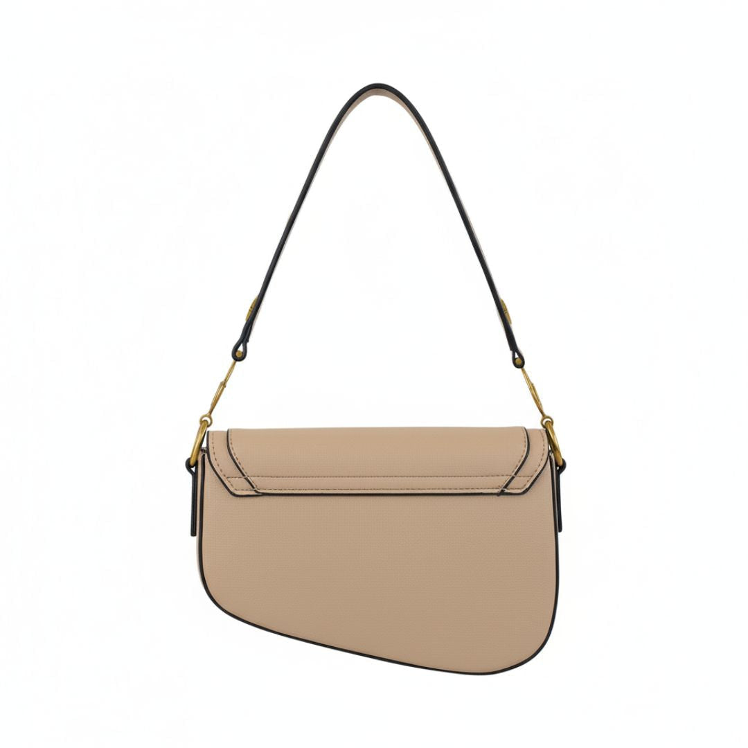 GUESS G Dream Flap Shoulder Bag Women - BEG - Beige