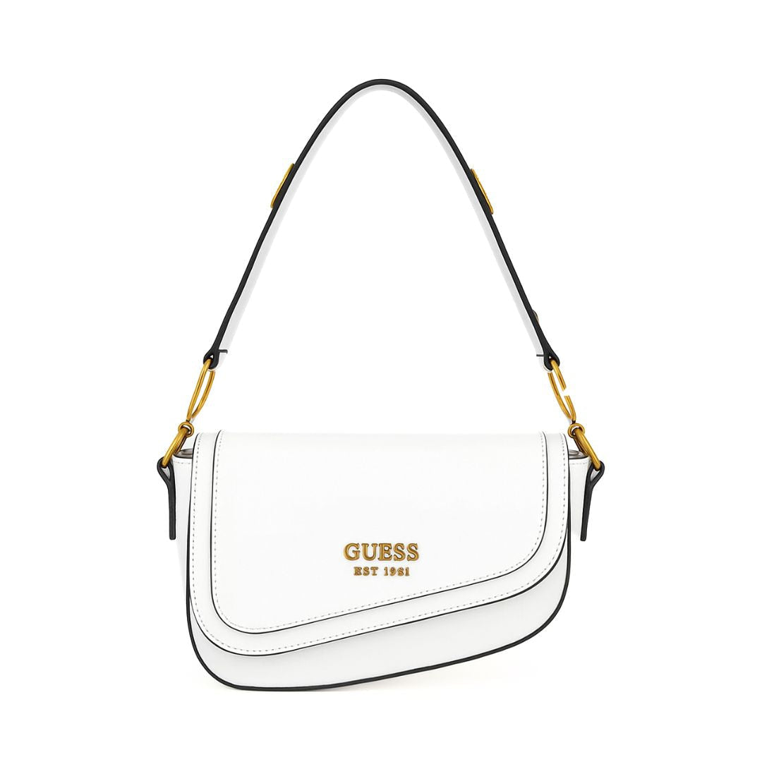 GUESS G Dream Flap Shoulder Bag Women - WHT - White
