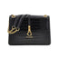 GUESS G James Croc Look Crossbody Bag - BLK - Black