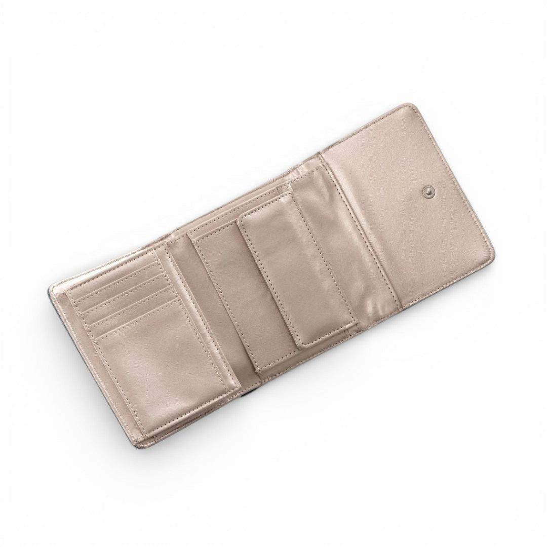 GUESS Genelle Tri-Fold Wallet - Tan