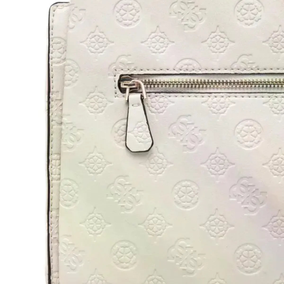 GUESS GERTY GIRLFRIEND SATCHEL Bag Handbag Women - WHT - White