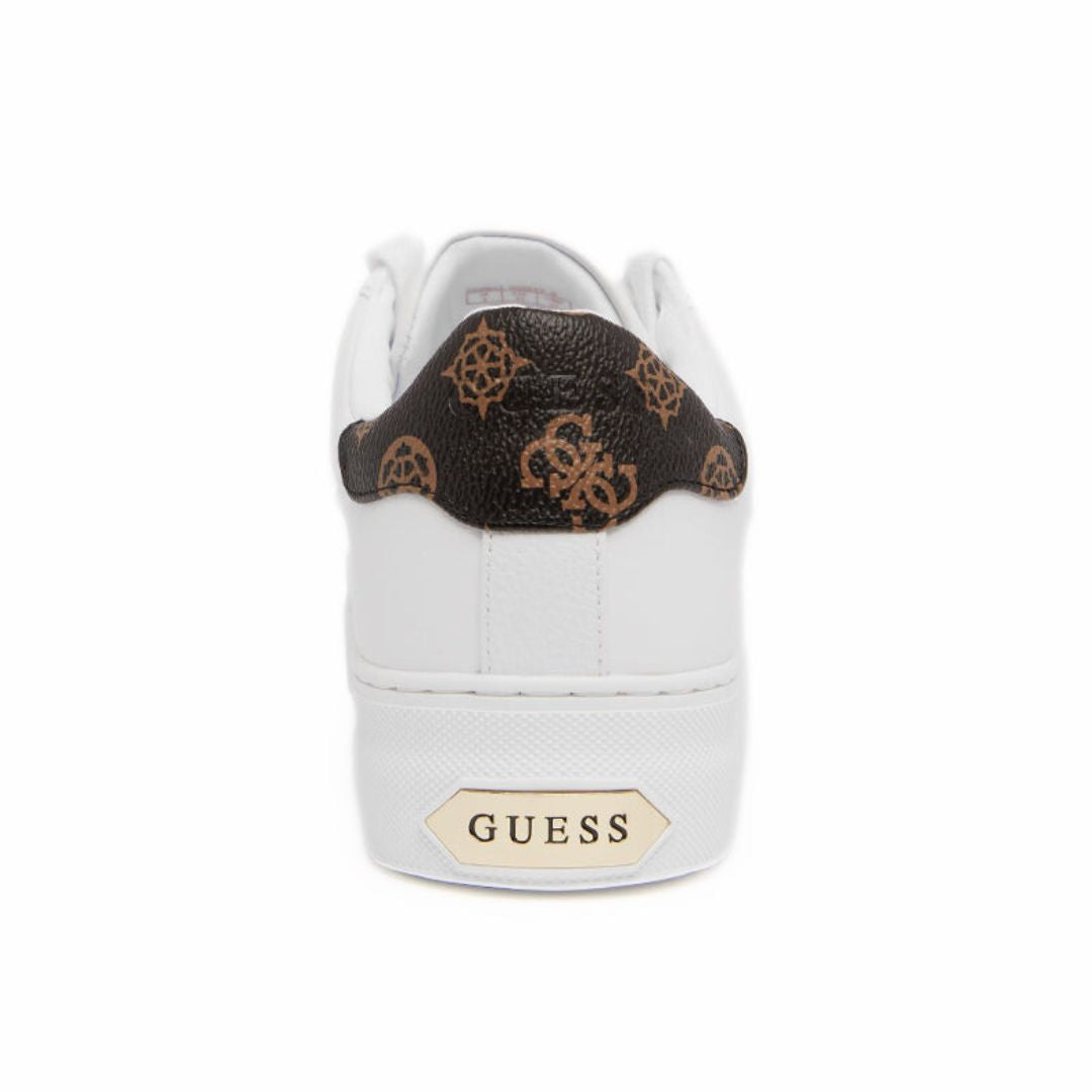 GUESS Giella 4G Peony Logo Sneakers Women - WHTBRN