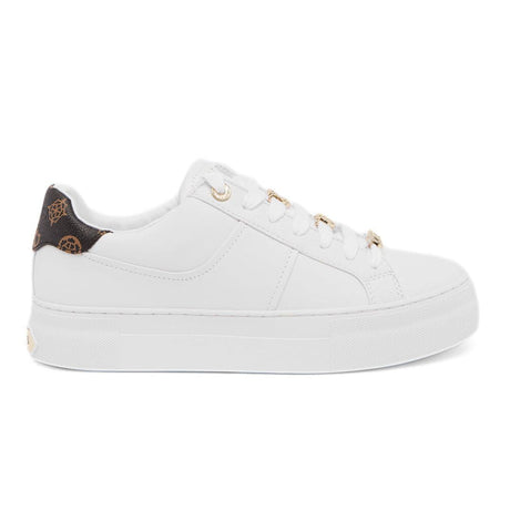 GUESS Giella 4G Peony Logo Sneakers Women - WHTBRN