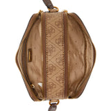 GUESS Ginevra Crossbody Camera Bag - BRN - Brown