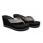 GUESS Glow Platform Sandals Women - BLK - Black / 35