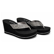 GUESS Glow Platform Sandals Women - BLK - Black / 35