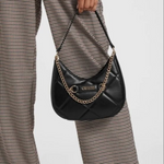 GUESS golden rock mini hobo Women - BLK - Black