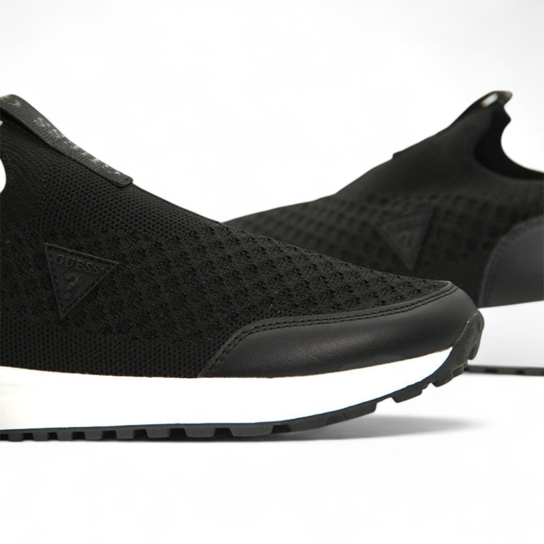 GUESS Gorylon Knit Slip-On Sneakers Women - BLK