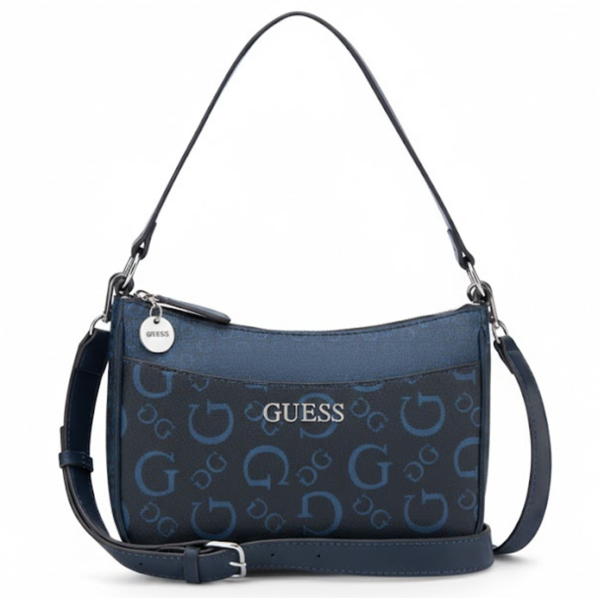 GUESS Granby Structured Shoulder Bag Women - NVY - Navy