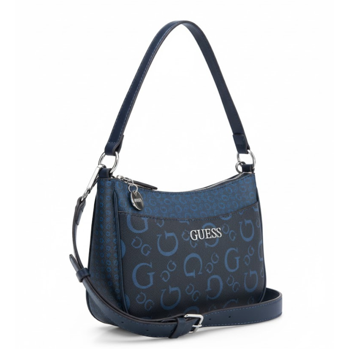 GUESS Granby Structured Shoulder Bag Women - NVY - Navy