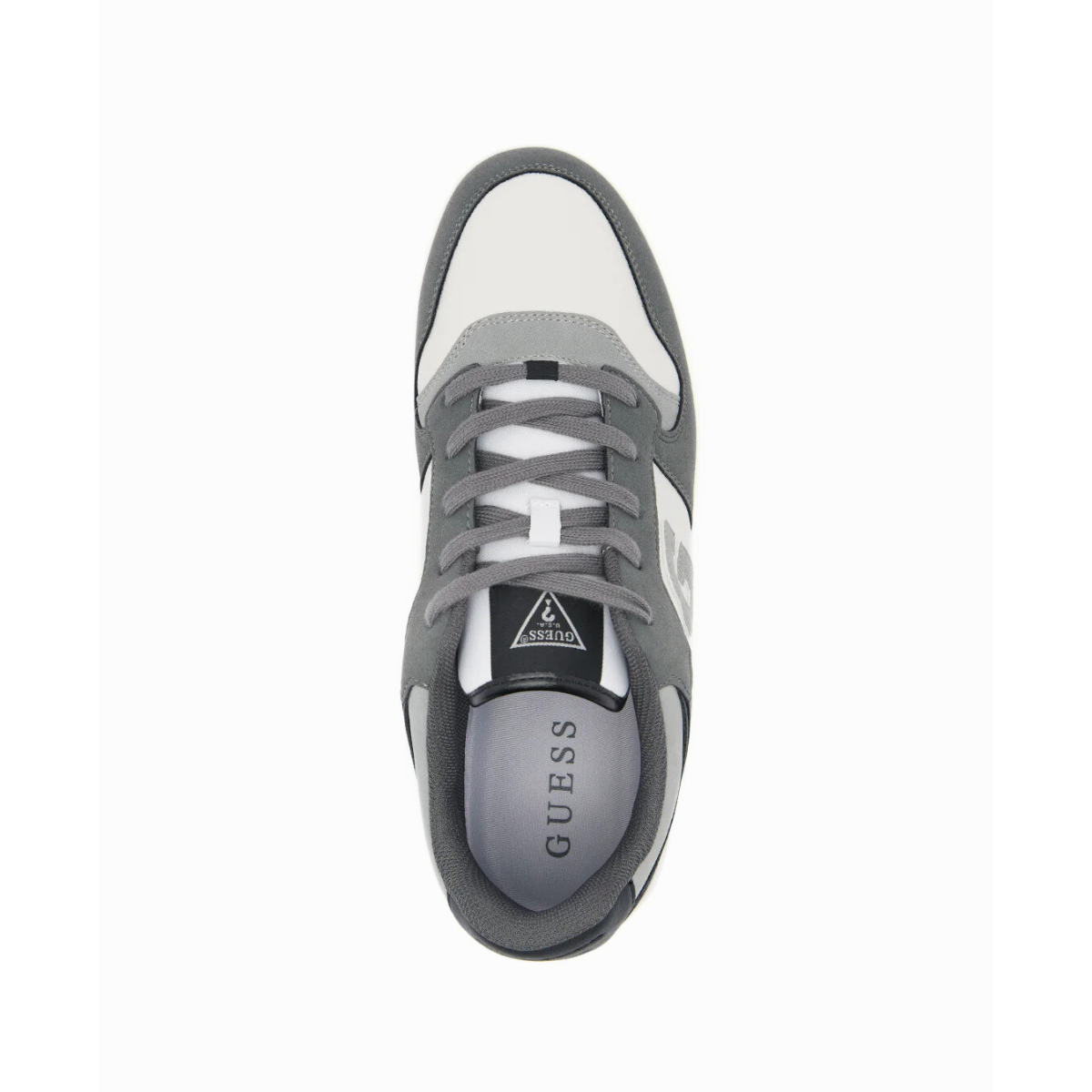 Guess Grey tacklet low-top sneakers - GRYWHT