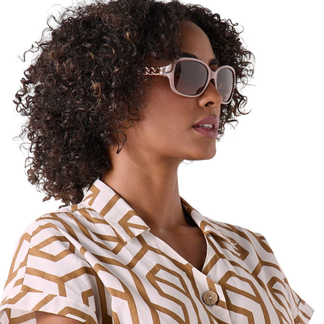 GUESS GU7452 Sunglasses Women - BEG - Beige