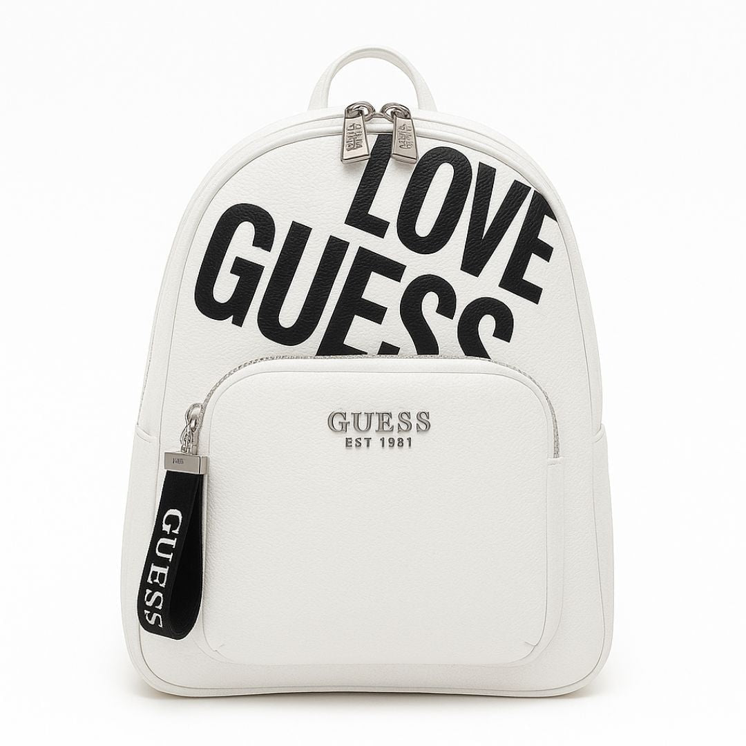 GUESS HAIDEE Backpack - White