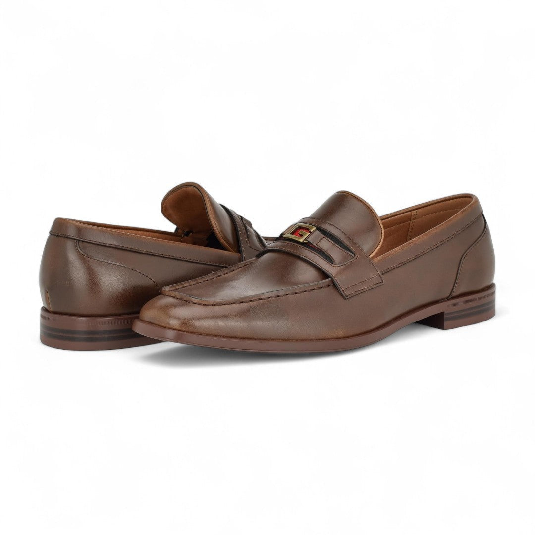 GUESS Handle Loafers Men - Brown / 42.5