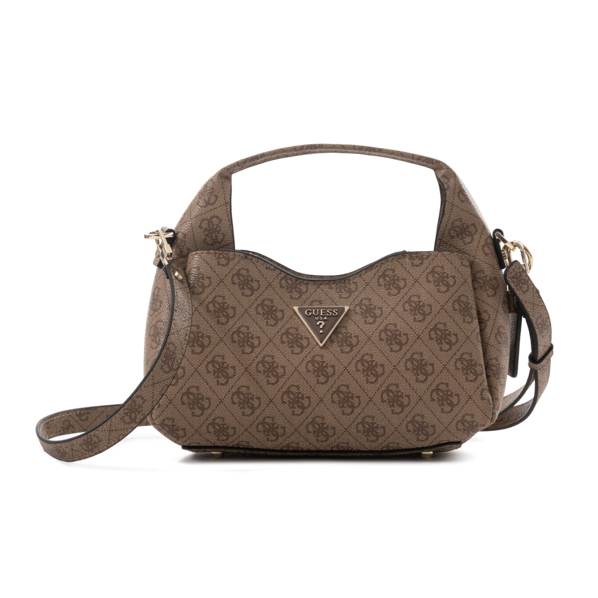 GUESS Iwona Top Zip Women Bag - BEG - Beige