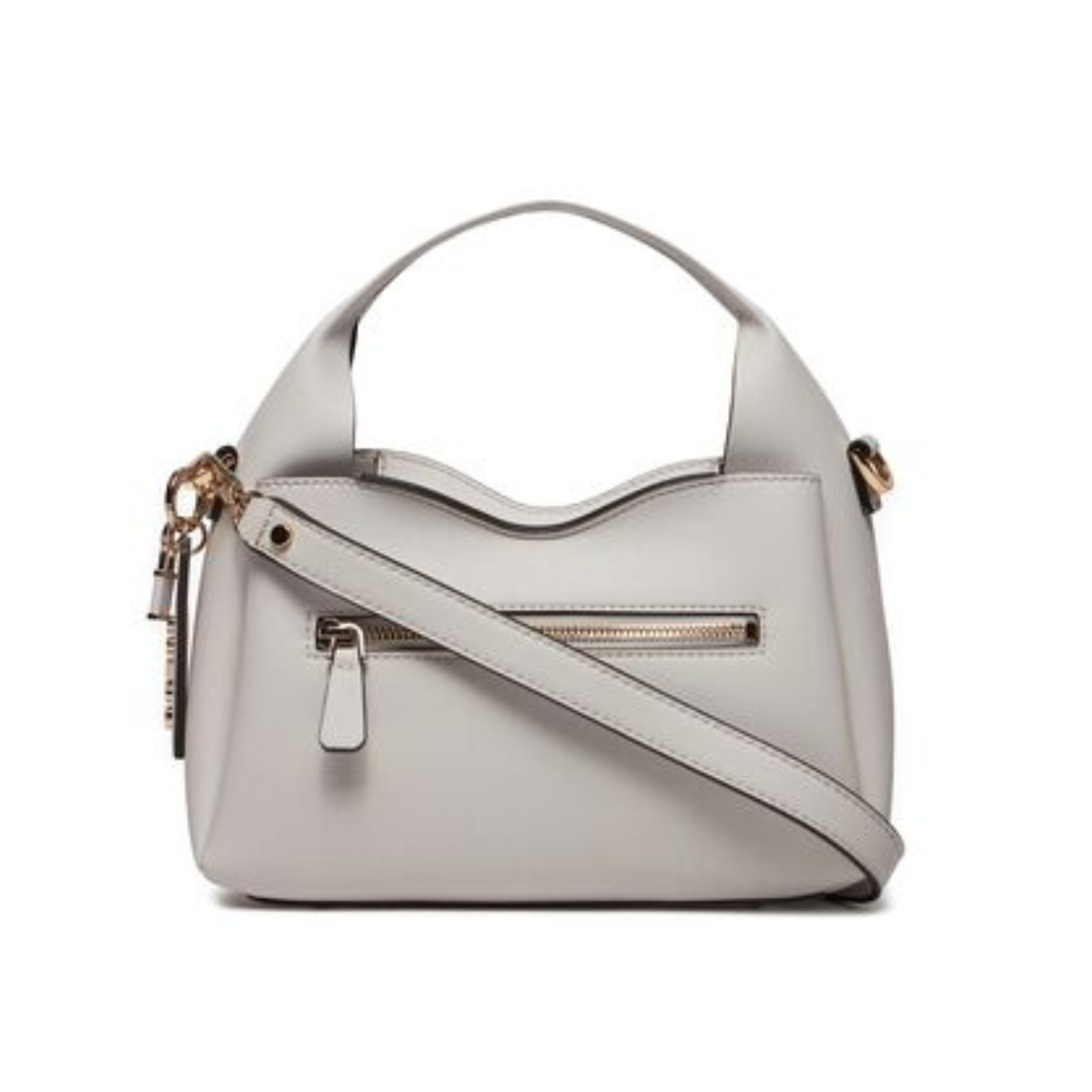 GUESS Iwona Top Zip Women Bag - GRY - Light Gray
