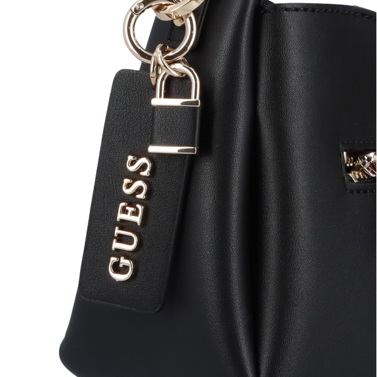 GUESS Iwona Top Zip Women Handbag - BLK - Black