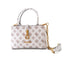 GUESS James 4G peony logo handbag - WHT - White