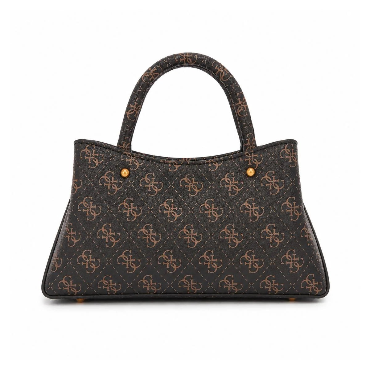 GUESS James peony logo handbag Women - BRN - Brown