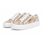 GUESS Jelexa Low-Top Sneakers Women - BEGWHT - Beige-White / 36