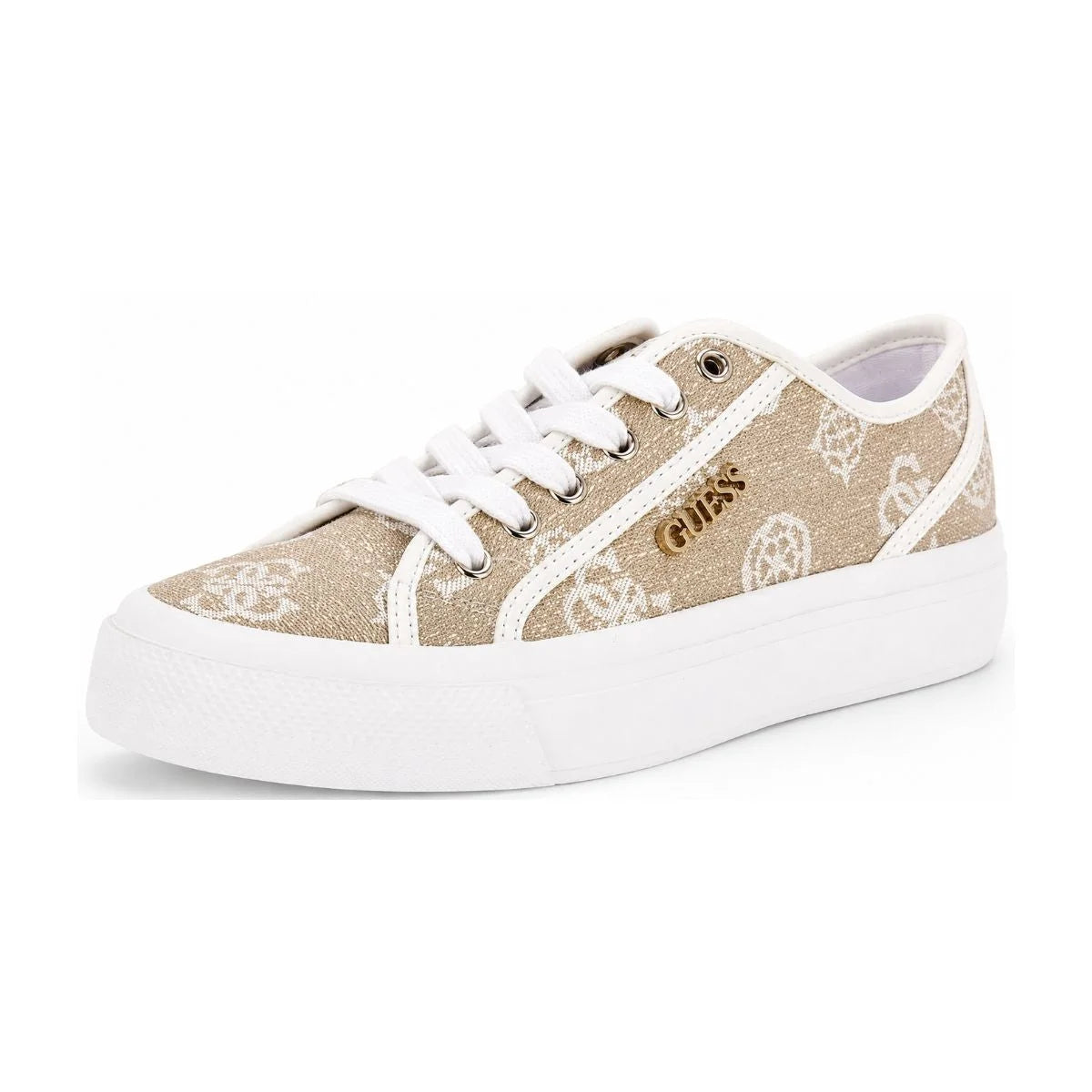GUESS Jelexa Low-Top Sneakers Women - BEGWHT