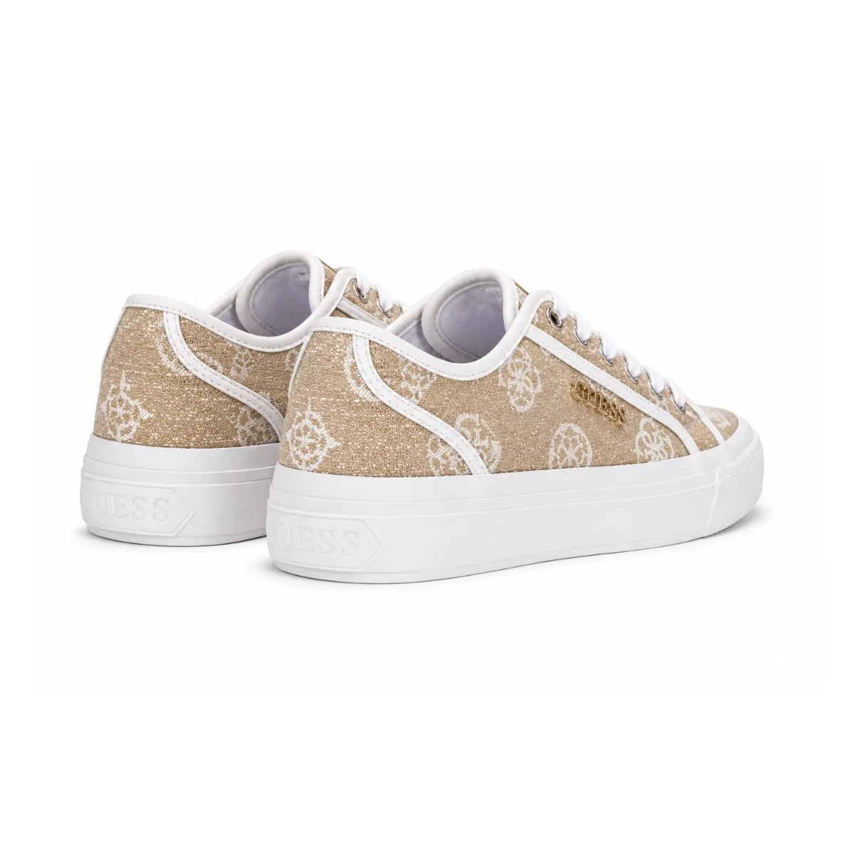 GUESS Jelexa Low-Top Sneakers Women - BEGWHT