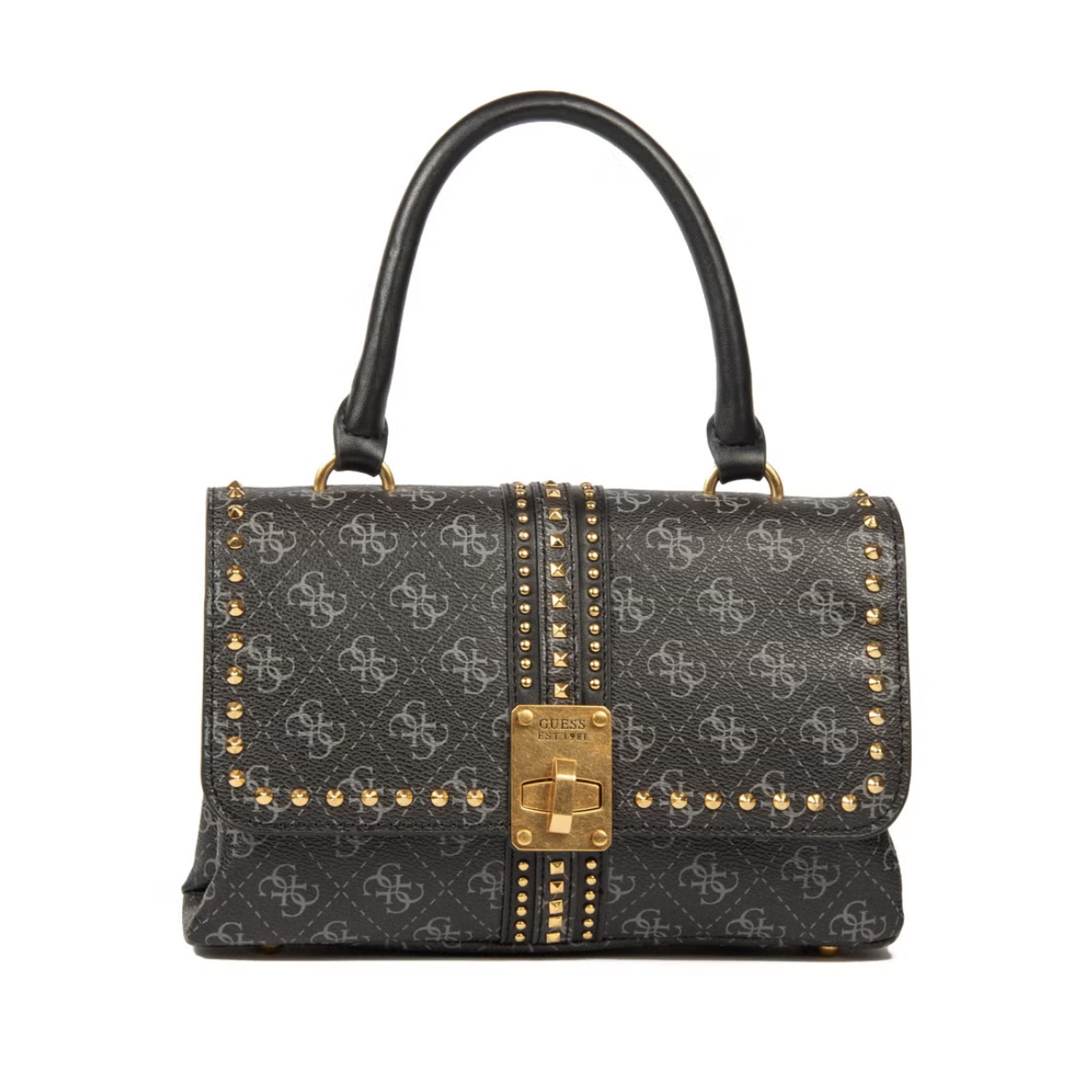 GUESS Kasinta SG840520 Top Handle Flap - BLKGLD - Black