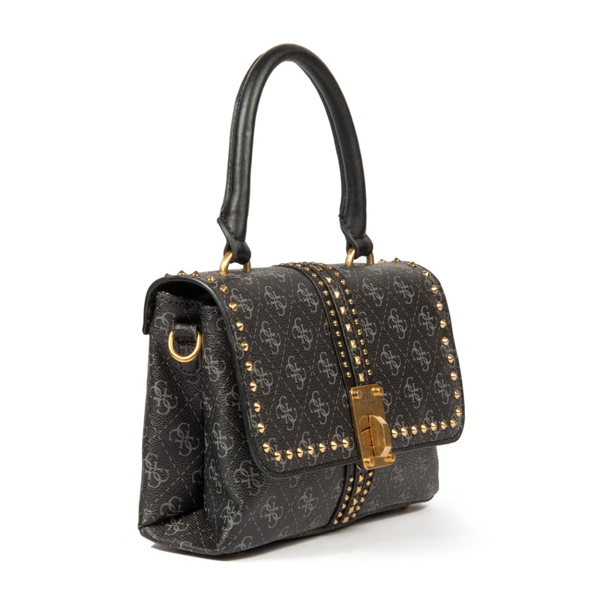 GUESS Kasinta SG840520 Top Handle Flap - BLKGLD - Black