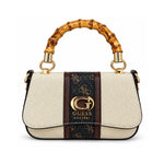 GUESS Kerima 4G Logo Mini Handbag Bag Women - BGE - Beige