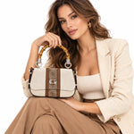 GUESS Kerima 4G Logo Mini Handbag Bag Women - BGE CH14 - Beige