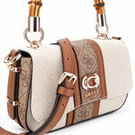 GUESS Kerima 4G Logo Mini Handbag Bag Women - BGE CH14 - Beige