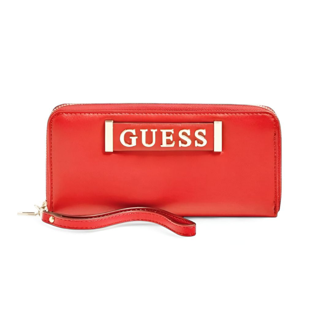 Guess Kerrigan Large Purse Wallet - RED - Red