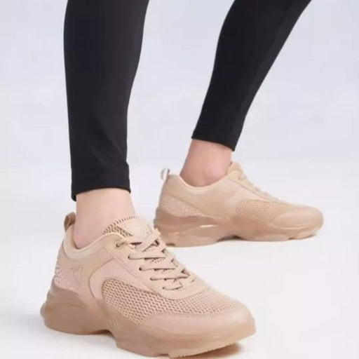 GUESS Knits Jelly Sneaker Women - BEI - Shoes
