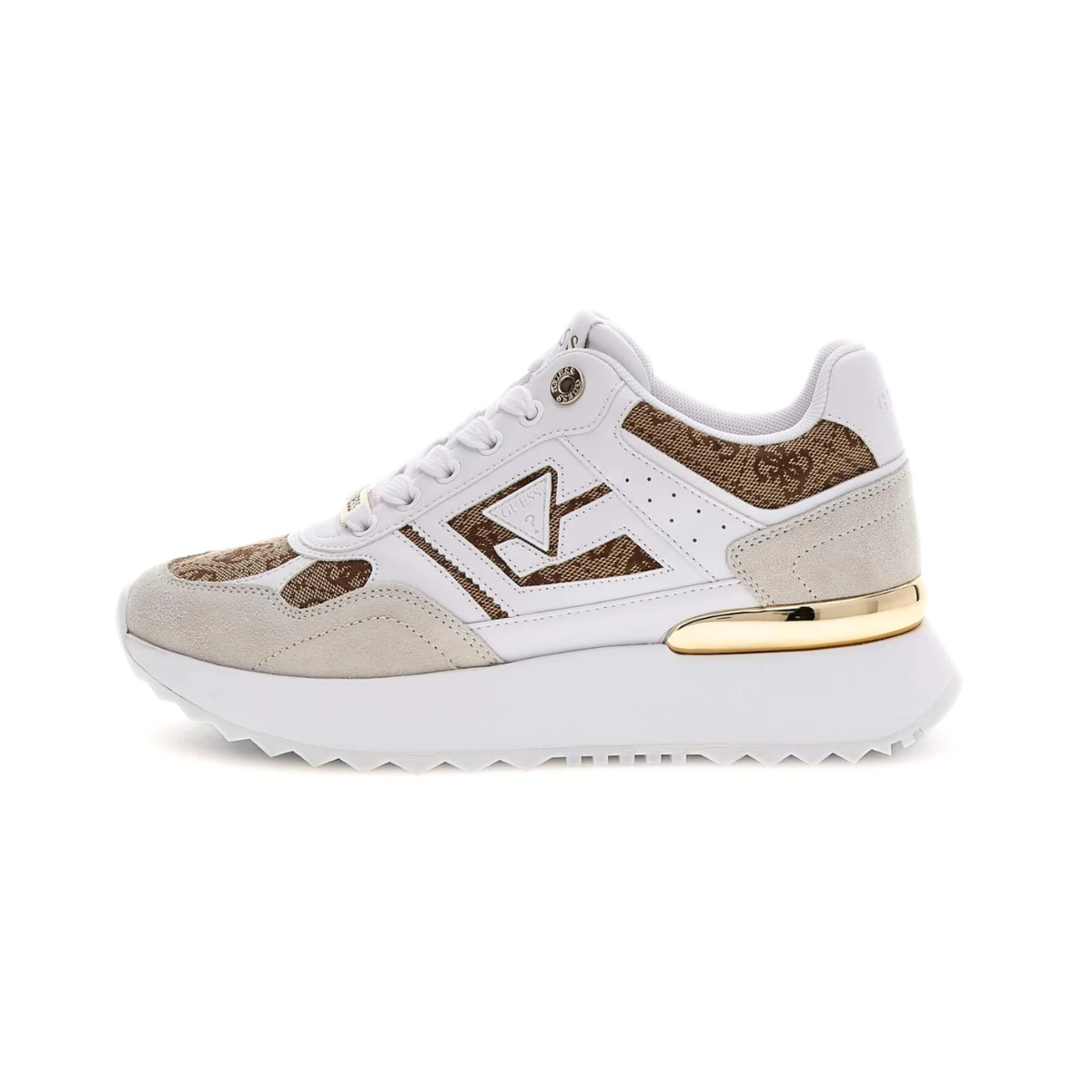 GUESS KORELE-12 Sneaker women-WHTBRN