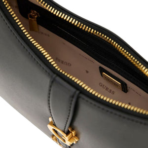 GUESS Kuba Shoulder Bag - BLK - Black