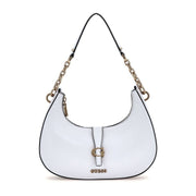 GUESS Kuba Shoulder Bag - WHT - White