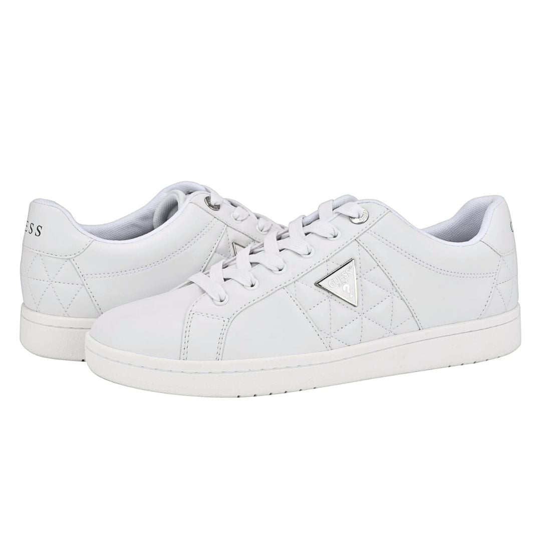 GUESS Larvin Sneakers Men - WHT - White / 41 / M