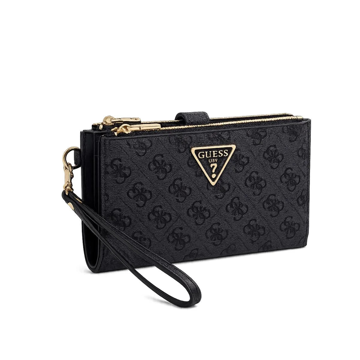 GUESS Laurel II Double Zip Organiser - COL - Coal